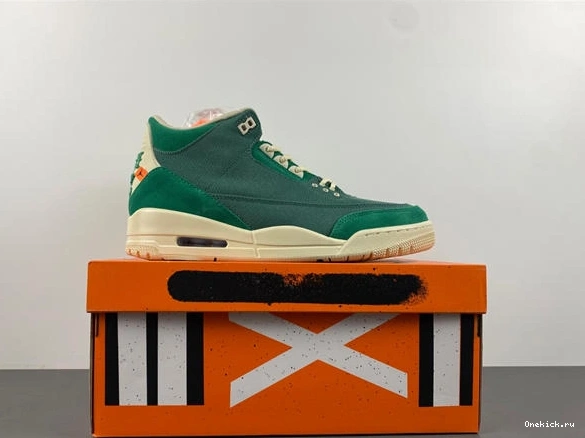 One Kick Jordan WMNS 3 OG Elegant x Abney Nina Chanel SP Air 3807 1015